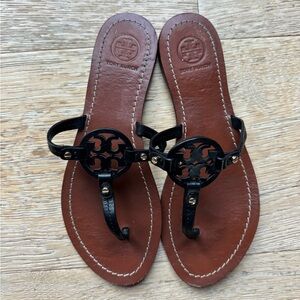 Tory Burch Millar sandals sz 6.5 Black Price Firm!